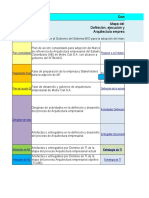 Definición y ejecución del proceso de Arquitectura empresarial de Metro Cali S.A