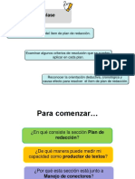 Plan de Redacción