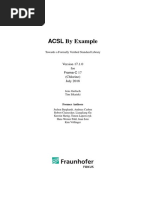 ACSL by Example