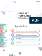 Abstract Leaves PowerPoint Template