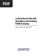 Linking Novas Files With Simulators and Enabling FSDB Dumping