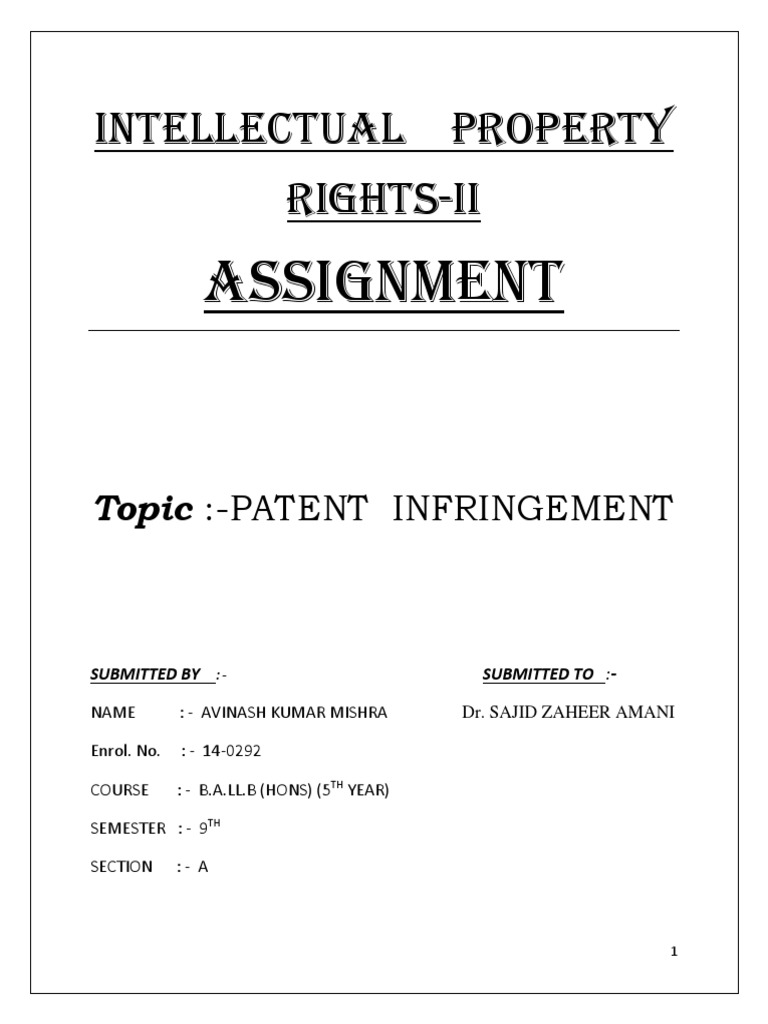 Recent patent infringement cases image