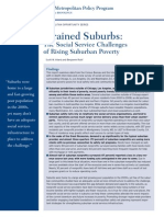 Strained Suburbs:: The Social Service Challenges of Rising Suburban Poverty