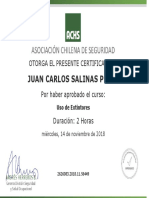 certificado achs