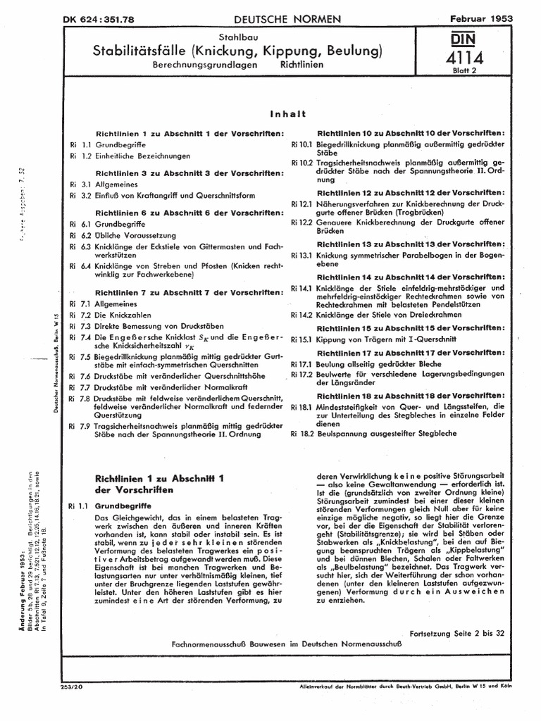 Din 4114 | PDF