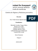 Informe de Actividad Educativa Higuiene y Salud Preventiva
