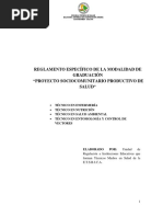 REGLAMENTO ESPECÍFICO DE DEFENSA DE PROYECTO PRODUCTIVO DE SALUD 1.docx