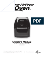 PowerAirFryer Manual