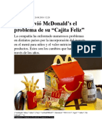 Taller de Empresas Mac Donalds