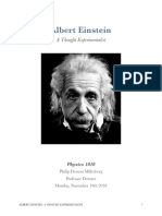 Albert Einstein Term Paper For Philip Millerberg