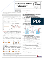 Química 20 e 21 - Eletroquímica