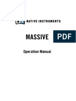 Massive Manual English PDF