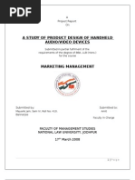 Download A study of i-pods product design by Mayank Jain SN3936101 doc pdf