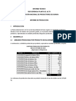 Informe Técnico de Planta