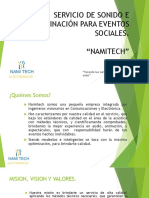 Servicio de Sonido e Iluminación para Eventos Sociales