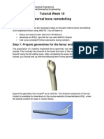 Tutorial Week 10 - Internal Bone Remodelling