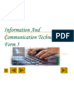 Information and Communication Technology Form 5