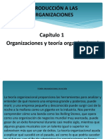 Capítulo 1 Organizaciones y teoría organizacional.pptx