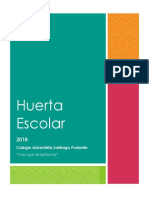 Huerto Escolar - Proyecto CASAP