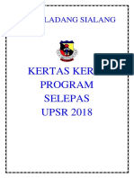 Program Selepas Upsr 2018