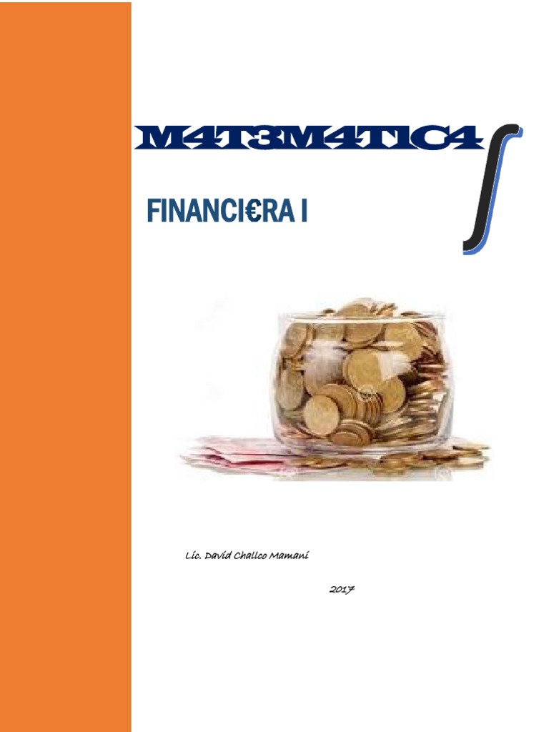 Portadas para Cuadernos de Matemáticas Financieras | PDF | Finanzas ...