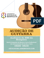 Audição de Guitarra 1.ºP