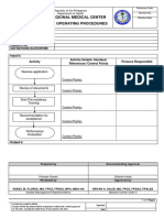 Davao Regional Medical Center Standard Operating Procedures