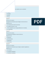 Quiz Fundamento de Mercadeo 1 Intento Semana 3