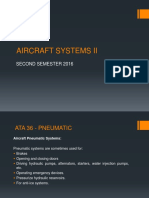 Aircraft Pneumatic Systems: Essential Components and Functions