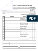 Senarai Semak Buku Latihan Dan Nota Pelajar