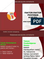 Faktor2 Penyebab Korupsi