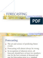 Forecasting