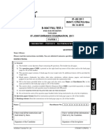 Iit 2011 FST1 QNS P1 PDF