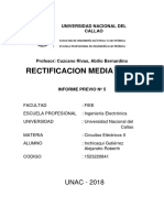 Rectificación Onda Completa