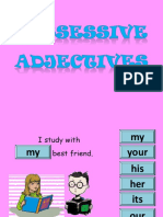 Possessive Adjectives