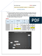 20 Ejercicios de Interés Simple y Compuesto