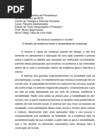 Os Homens Constroem o Mundo