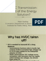 HVDC Transmission: Part of The Energy Solution?