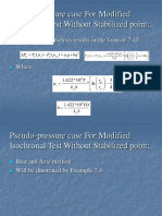 Pseudo-Pressure Case For Modified Isochronal Test Without Stabilized Point