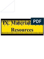 Materials and Resources 4