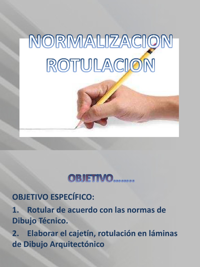 Clase 03 Rotulacion - 24042013 | PDF | Dibujo | Lápiz