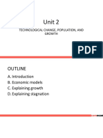 Unit 2 Technological Change Population and Growth 1.0