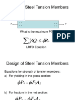 02 - Design of Steel Tension Members