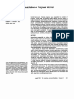 Cardiopulmonary Resuscitation of Pregnant Women Lee1986