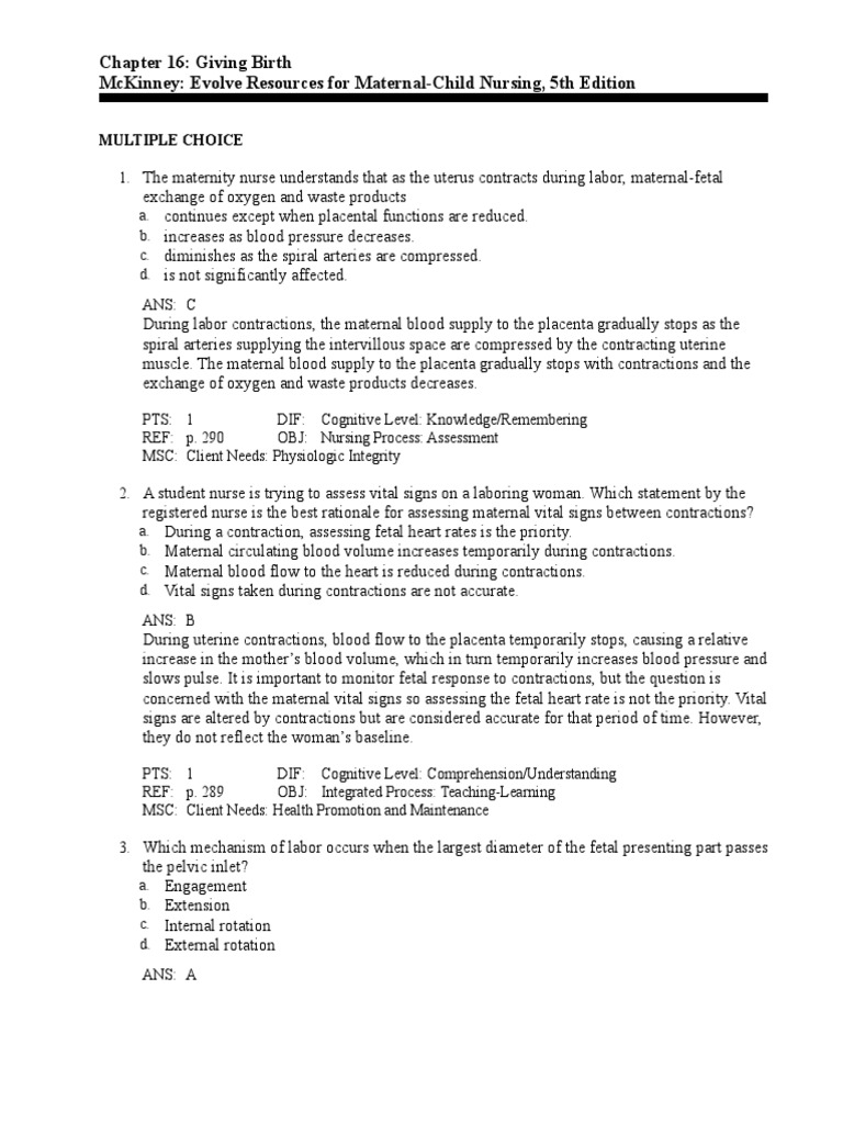 Understanding Labor and Delivery Mechanics | PDF | Childbirth | Uterus