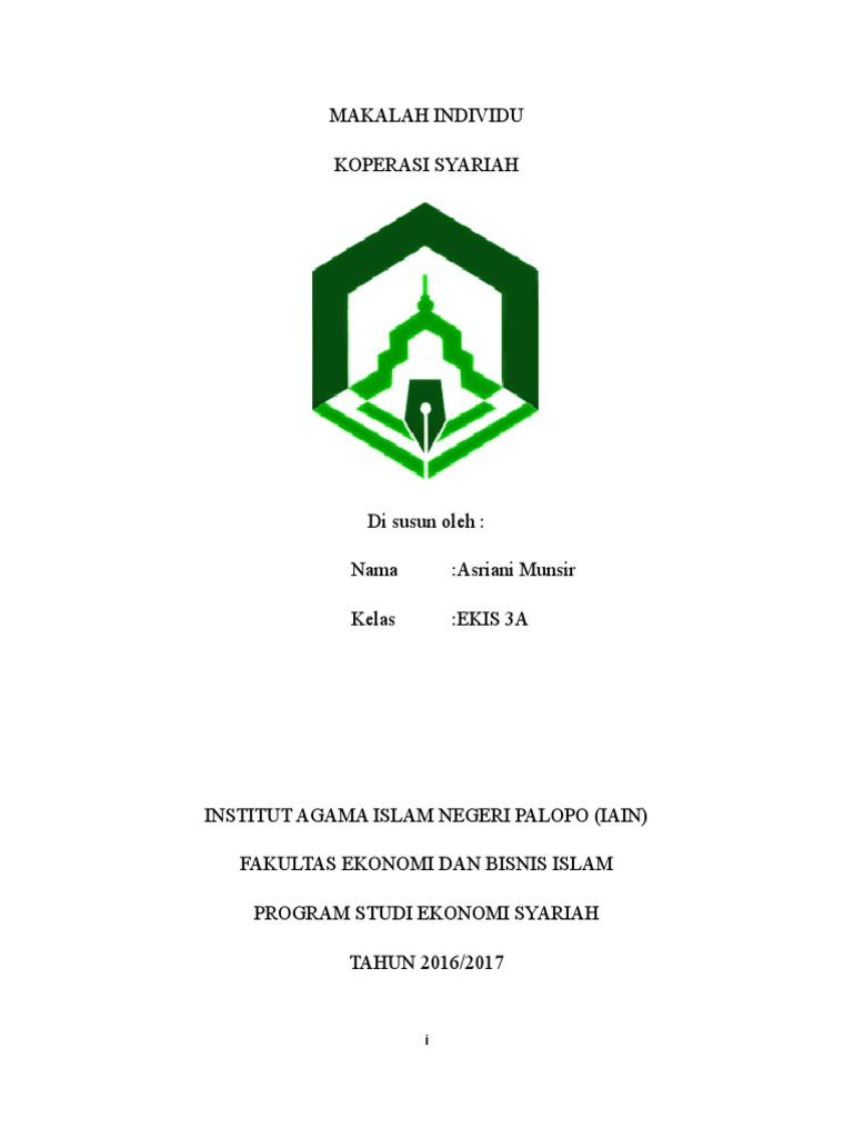 Makalah Koperasi Syariah