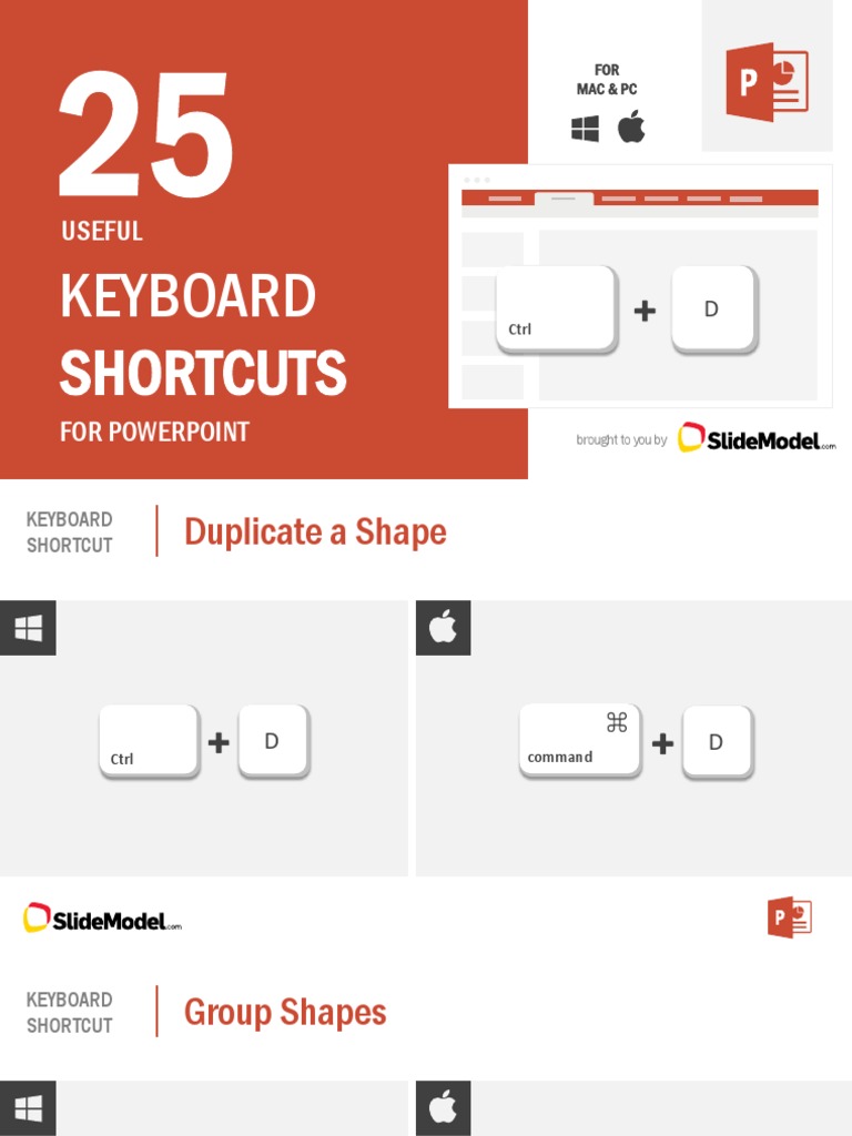 PowerPoint Keyboard Shortcuts Guide | PDF | Control Key | Computer Keyboard