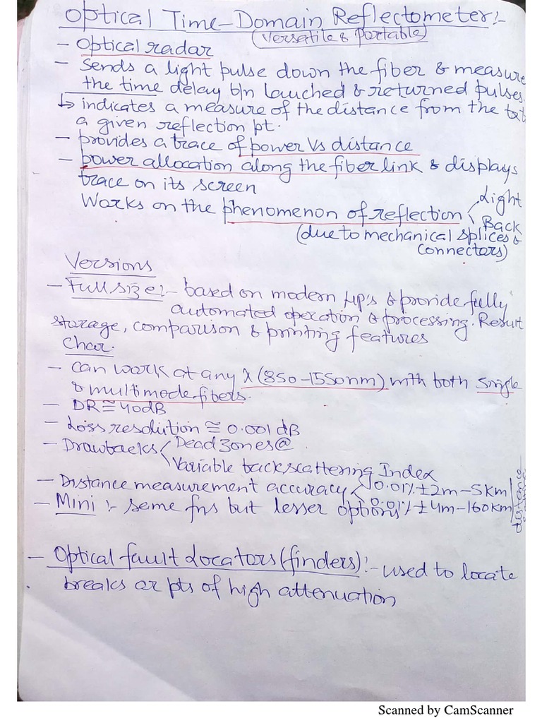 OC Notes Document Scan | PDF