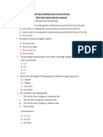 MCQ Concrete Portion