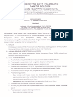 Pengumumanskd PDF